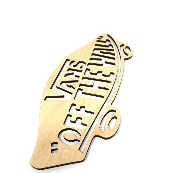 Vans Wooden Logo Decoration VN0009M3NOA - Picture 5 of 5